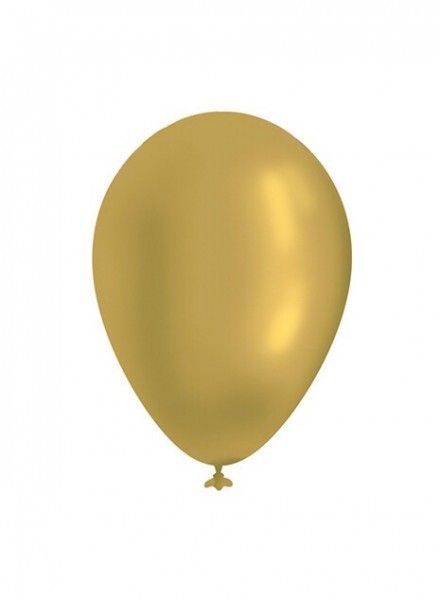 Palloncini metallizzati oro L (12pz)