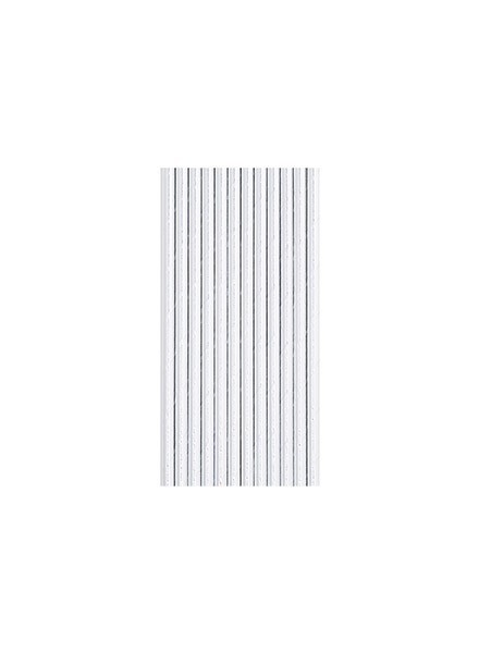Cannucce argento metal (12pz)