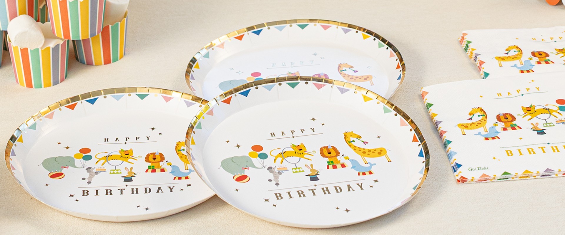 Happy birthday circus