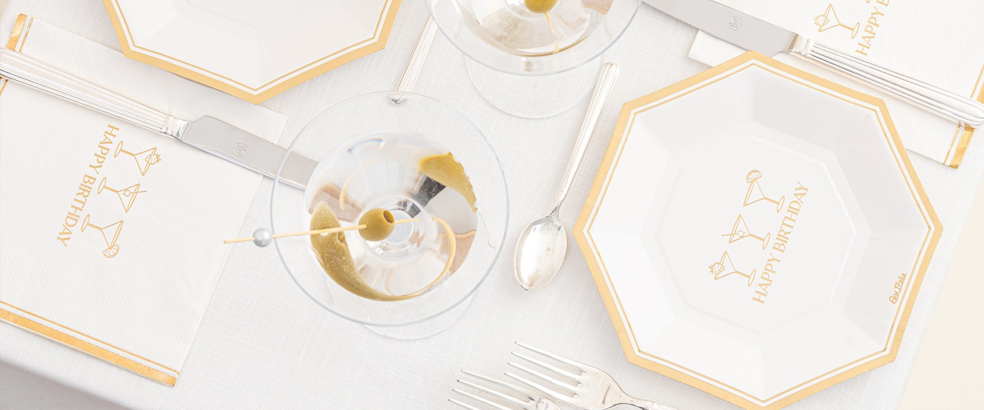 Happy birthday cocktail